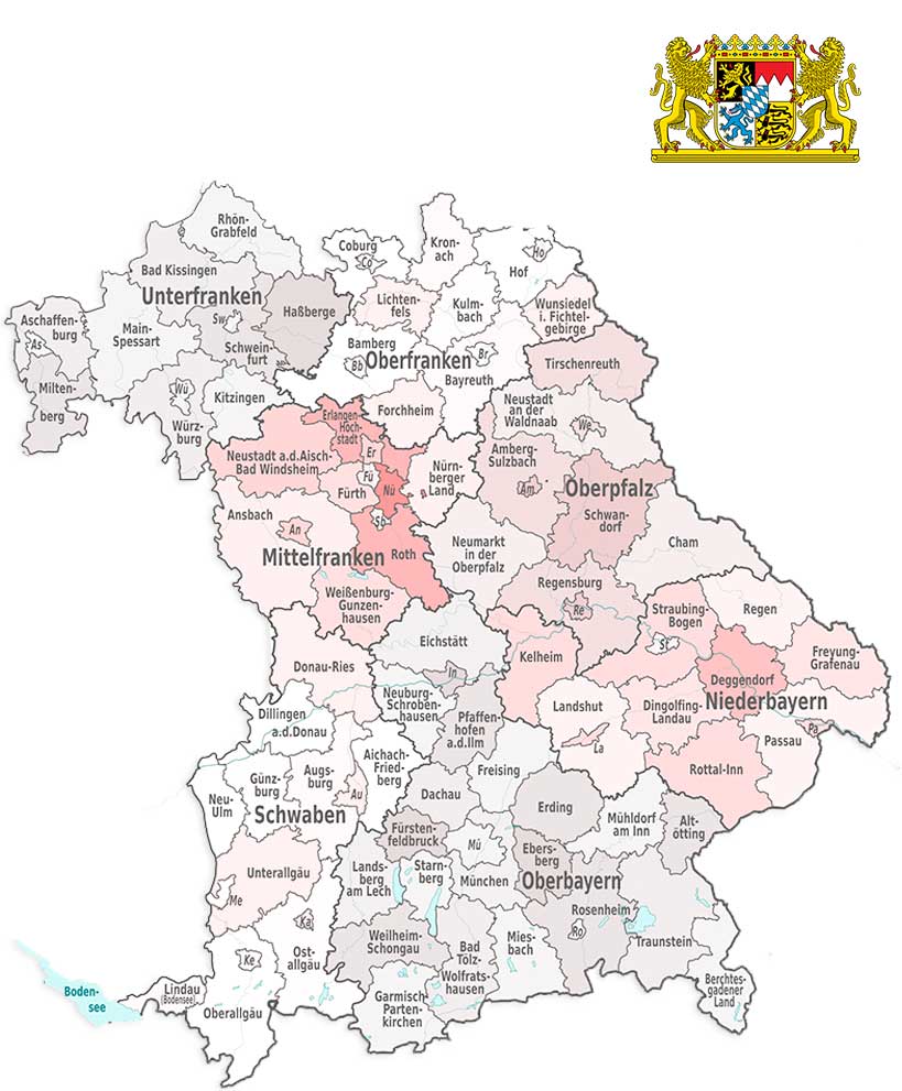 Lankreise Bayern Lankreise Bayern